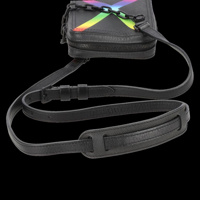 LOUIS VUITTON  ルイヴィトン/ダヌーブメッセンジャー／レインボータイガ・ノワール/M30332//RFI*/Aランク/75