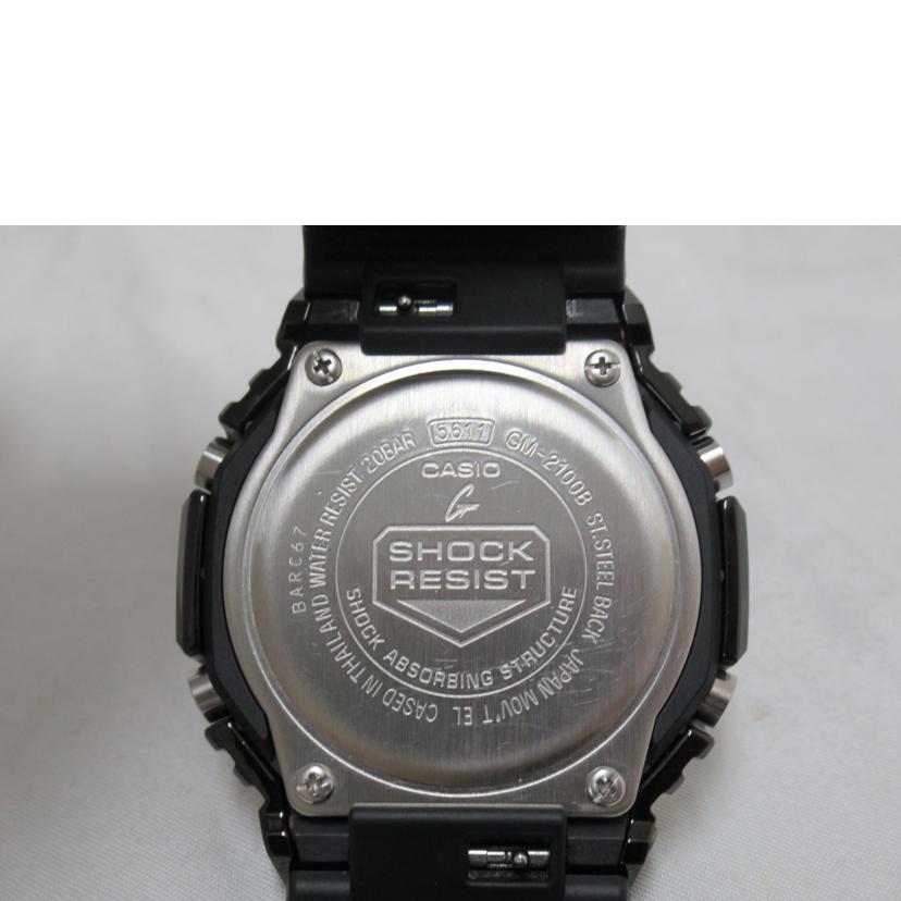 CASIO/G－SHOCK/アナデジ/クォーツ/GM-2100B//Aランク/63