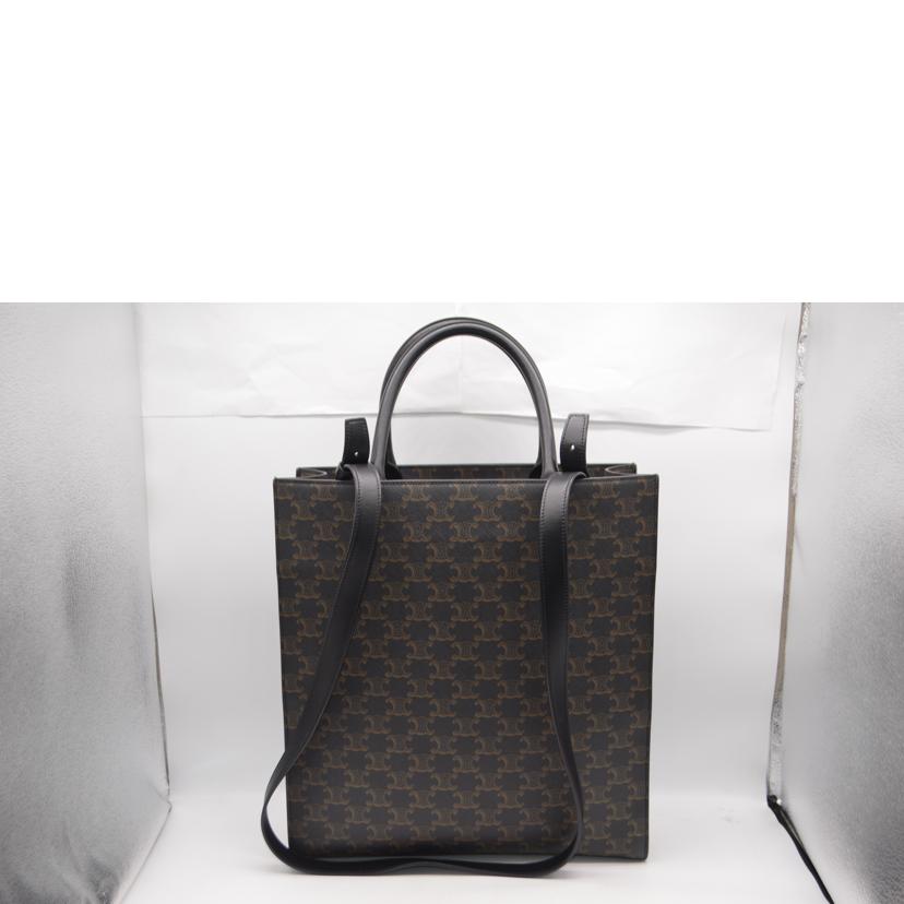 CELINE セリーヌ/トリオンフミディアム・バーティカルカバ／ノワール/194432//S-S*****/Aランク/89