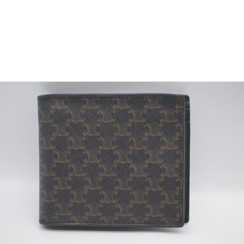 CELINE セリーヌ/バイフォールドウォレット／トリオンフキャンバス/10C872BQB//U-1******/ABランク/89