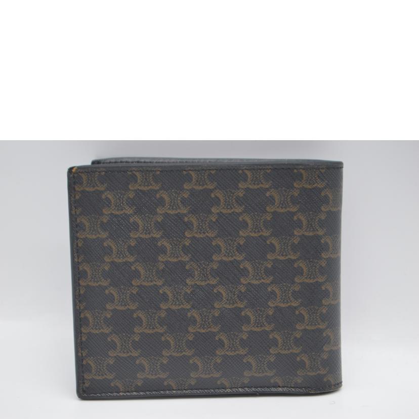 CELINE セリーヌ/バイフォールドウォレット／トリオンフキャンバス/10C872BQB//U-1******/ABランク/89