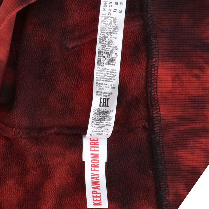 DIESEL DIESEL/スウェット　パーカー　グラフィックデザイン/00SSJH-0WAWC//Aランク/85