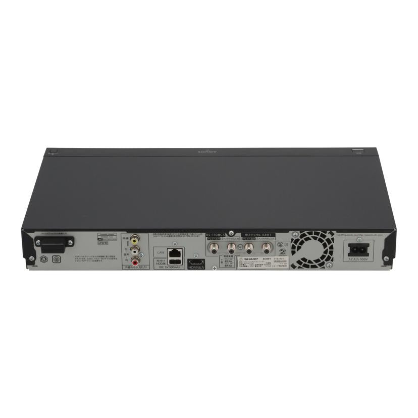 SHARP シャープ/BDレコーダー/BD-W1700//9153125/Bランク/69