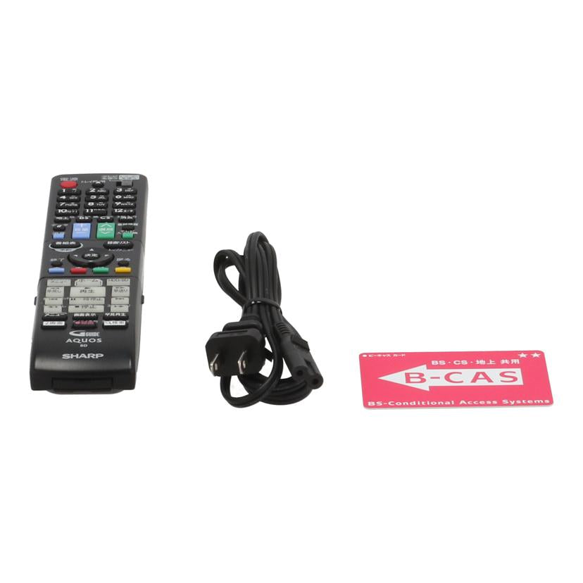 SHARP シャープ/BDレコーダー/BD-W1700//9153125/Bランク/69