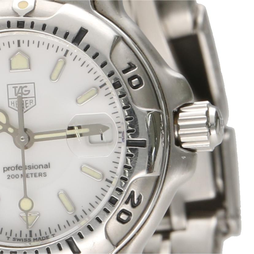 TAG HEUER タグホイヤー/6000シリーズ/プロフェッショナル/ホワイト文字盤/クォーツ/レディース/WH1311-K1//V55***/Aランク/18