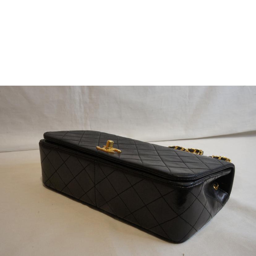 CHANEL シャネル/ラムスキンマトラッセフルフラップGD金具//146****/ABランク/92