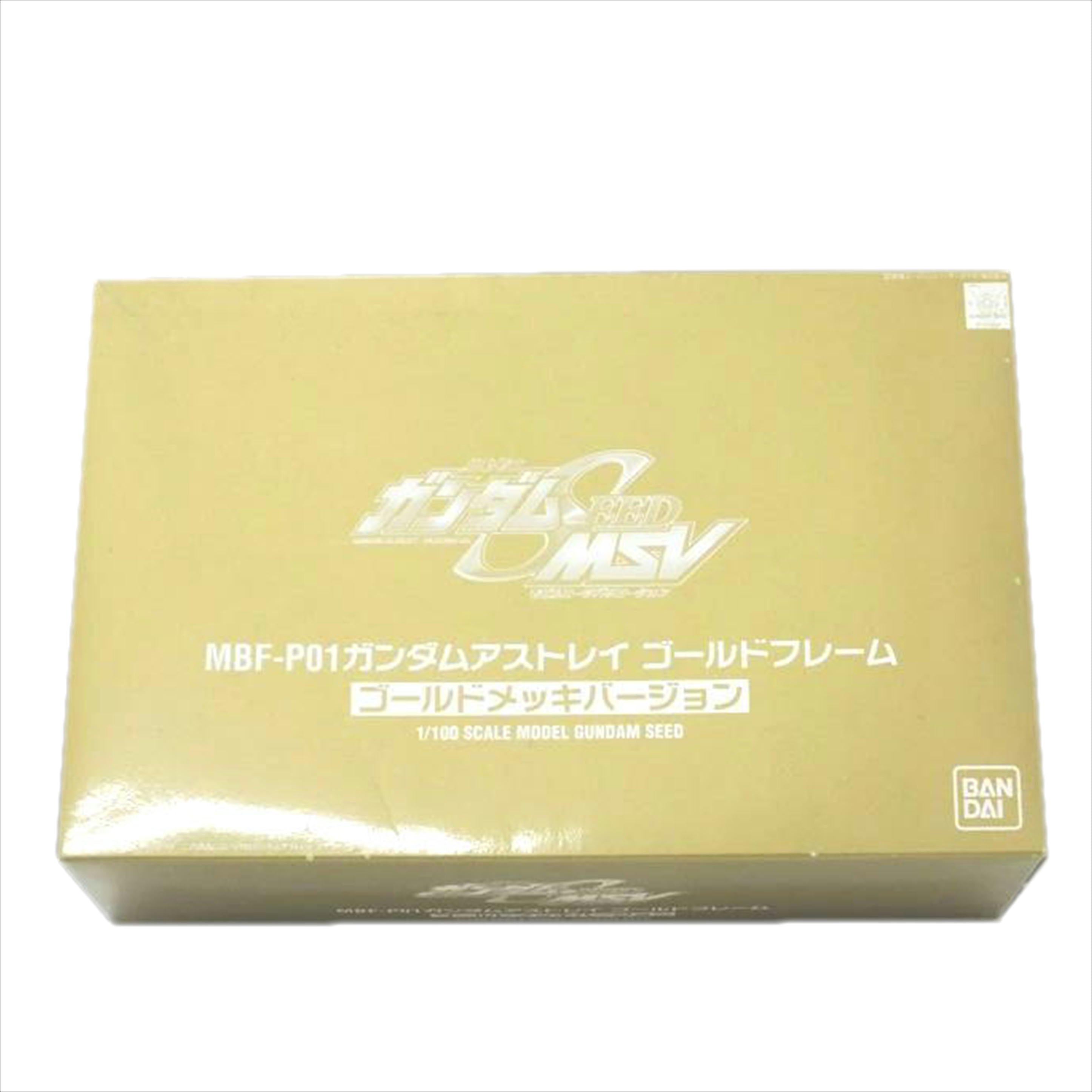 BANDAI バンダイ/1／100　ガンダムアストレイ　ゴールドフレーム　ゴールドメッキバージョン　｢機動戦士ガンダムSEED　ASTRAY｣　キャラホビ2004　C3×HOBBY限定　/MBF-P01//Aランク/88