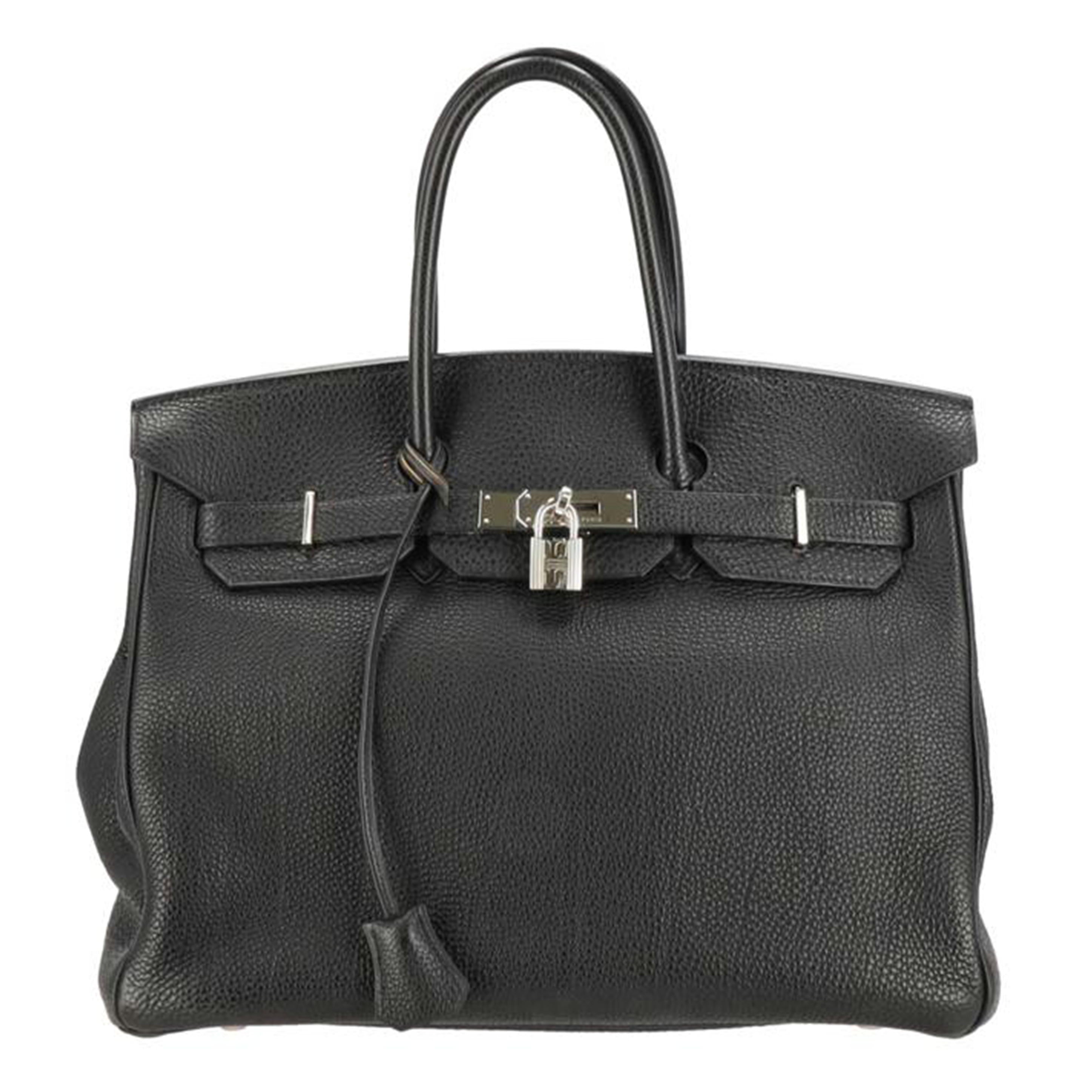 HERMES エルメス/バーキン35／フィヨルド／ノワール（弊社見立）//□H/ABランク/91