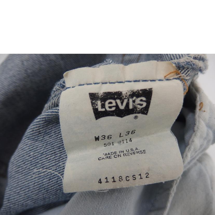 Levis Levis/501USA製／W36／ボタン裏524//Bランク/82