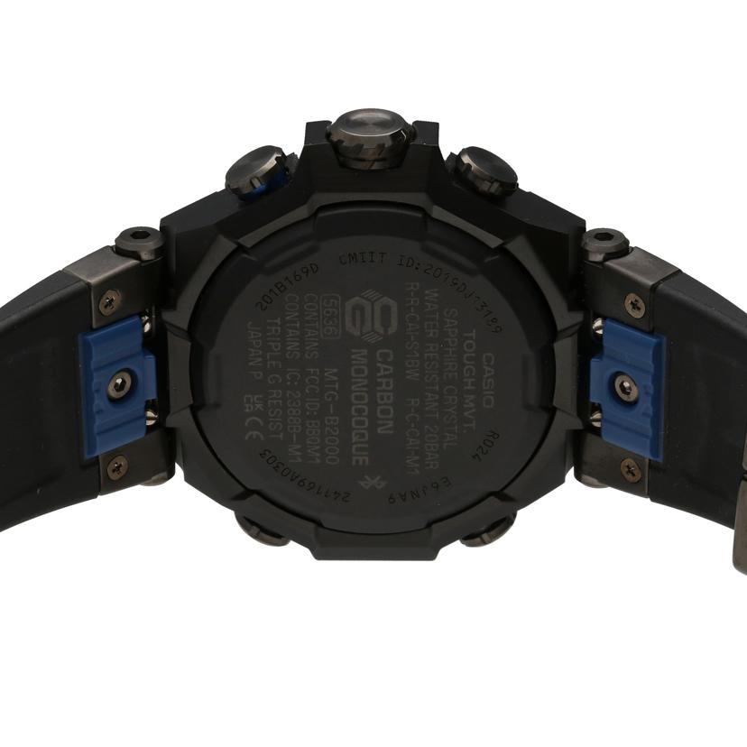 CASIO カシオ/G－SHOCK/MT－G/電波ソーラー×スマホリンク/MTG-B2000B-1A2JF//201*****/Aランク/75