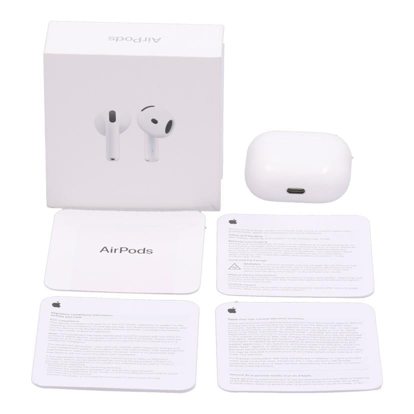 Apple　 アップル　/AirPods4（ANCなし）/MXP63J/A//HPFQ7D6HKX/BCランク/69