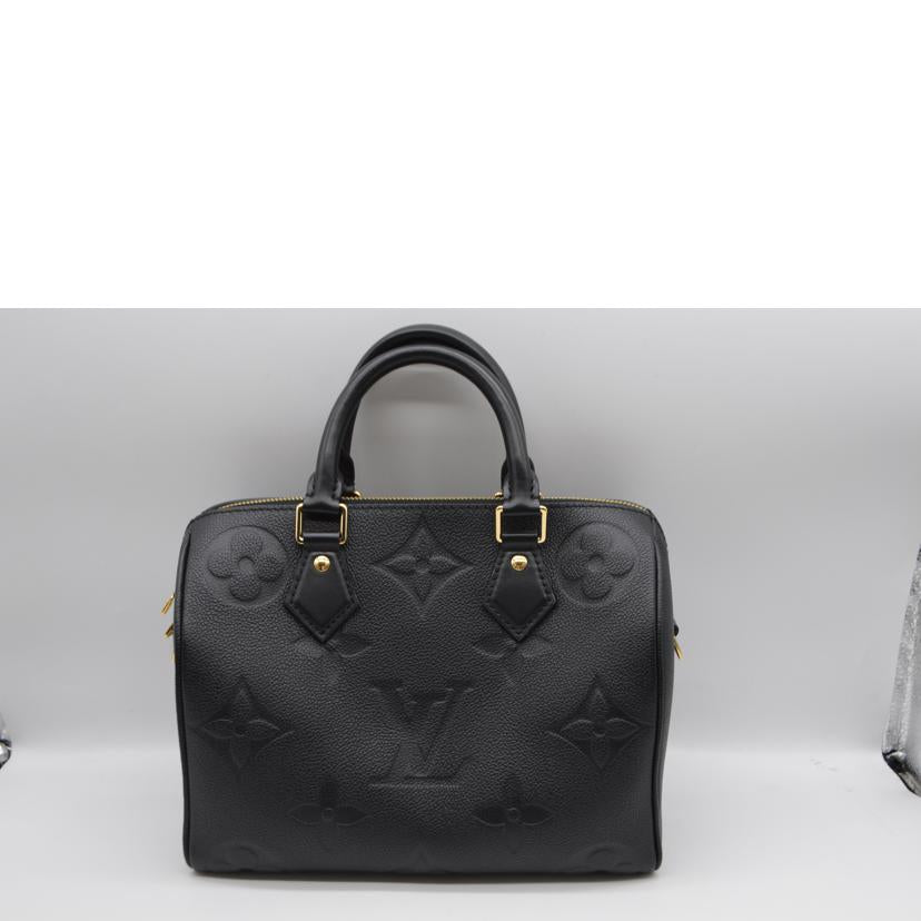 LV ルイヴィトン/スピーディ・バンドリエール25／アンプラント／ノワール/M58951//RFI****/Sランク/89