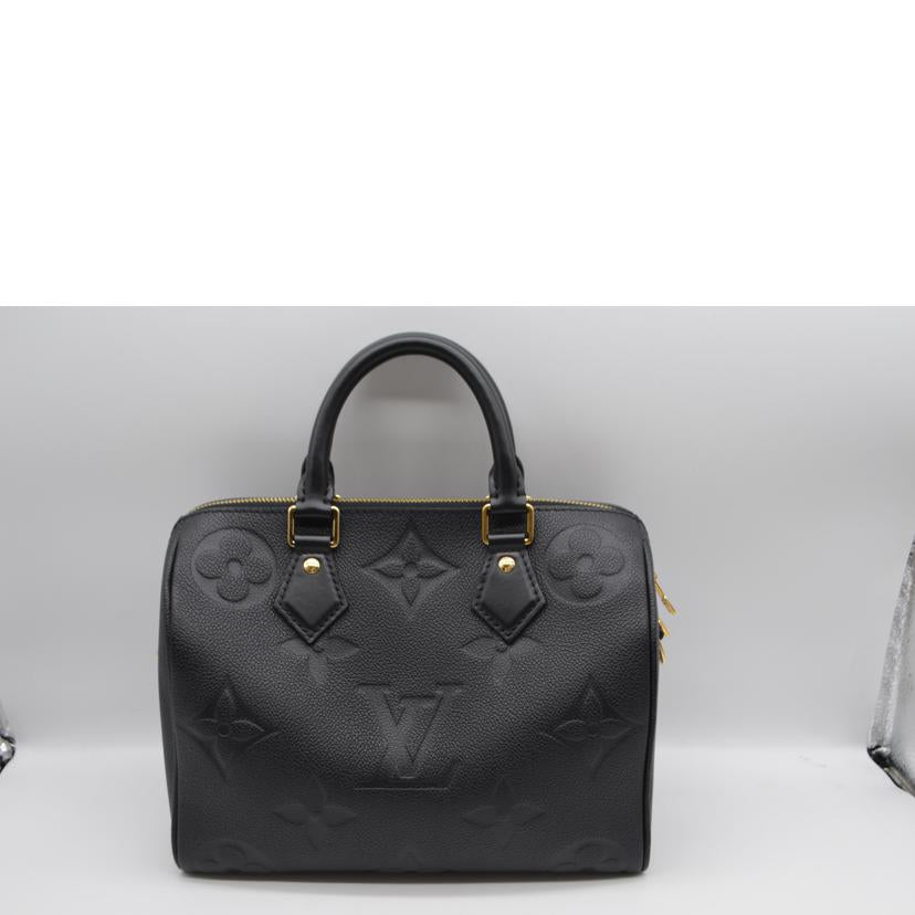 LV ルイヴィトン/スピーディ・バンドリエール25／アンプラント／ノワール/M58951//RFI****/Sランク/89