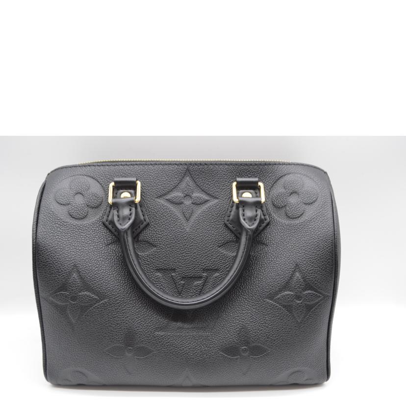 LV ルイヴィトン/スピーディ・バンドリエール25／アンプラント／ノワール/M58951//RFI****/Sランク/89