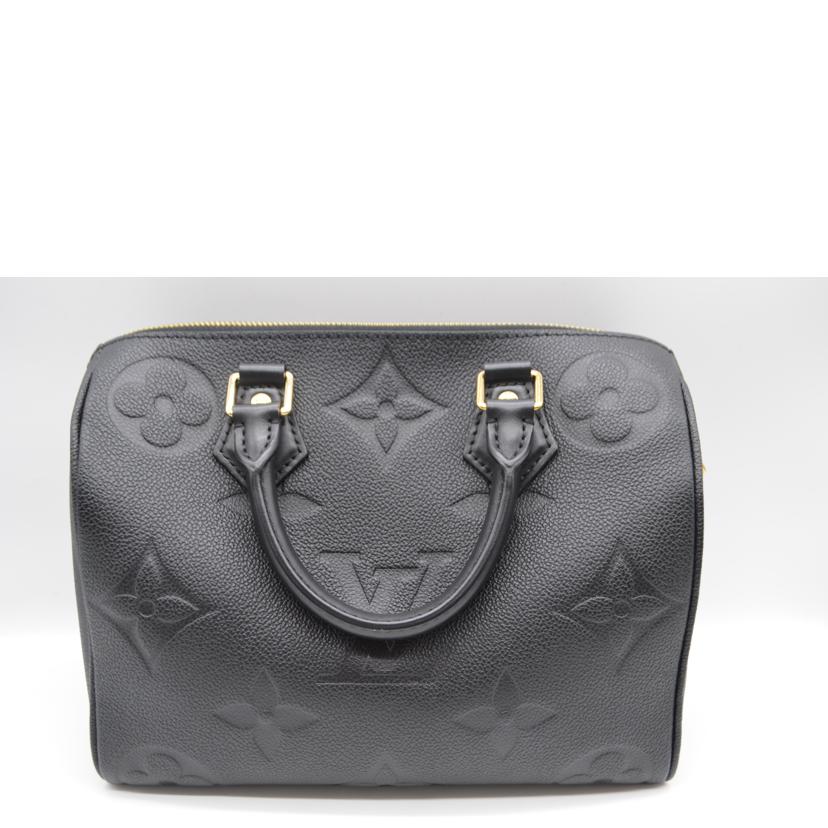 LV ルイヴィトン/スピーディ・バンドリエール25／アンプラント／ノワール/M58951//RFI****/Sランク/89