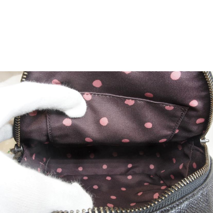 COACH/Disneyコラボミニーマウスミニリュックブラック/F29353//A18**/Aランク/92