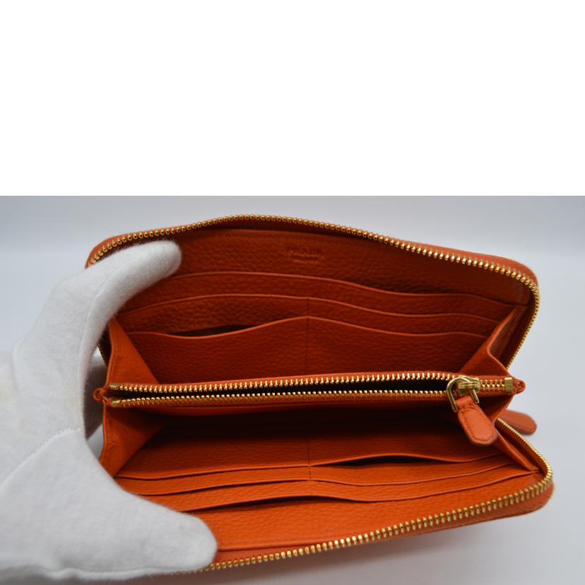 PRADA プラダ/ヴィッテロダイノラウンドファスナー長財布／パヤヤ/1M0506//203/SAランク/89