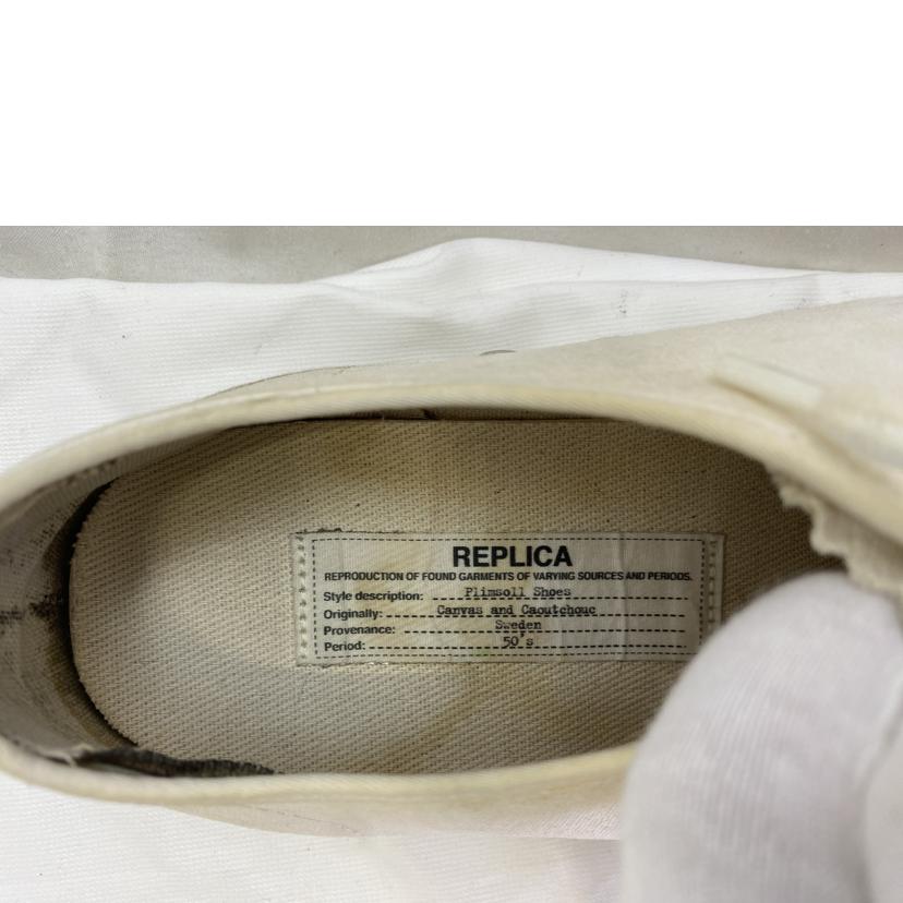 Maison Margiela メゾン マルジェラ/REPLICA キャンバススニーカー//Cランク/51