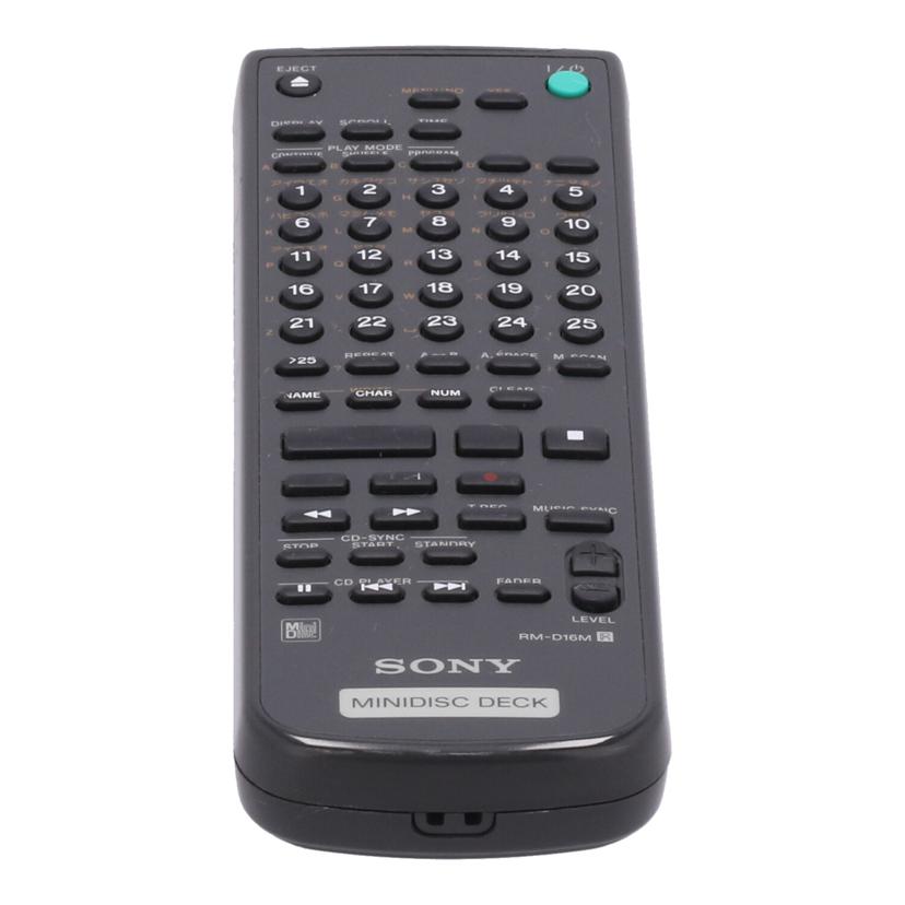 SONY ソニー/MDデッキ/MDS-JE520//200887/Bランク/75