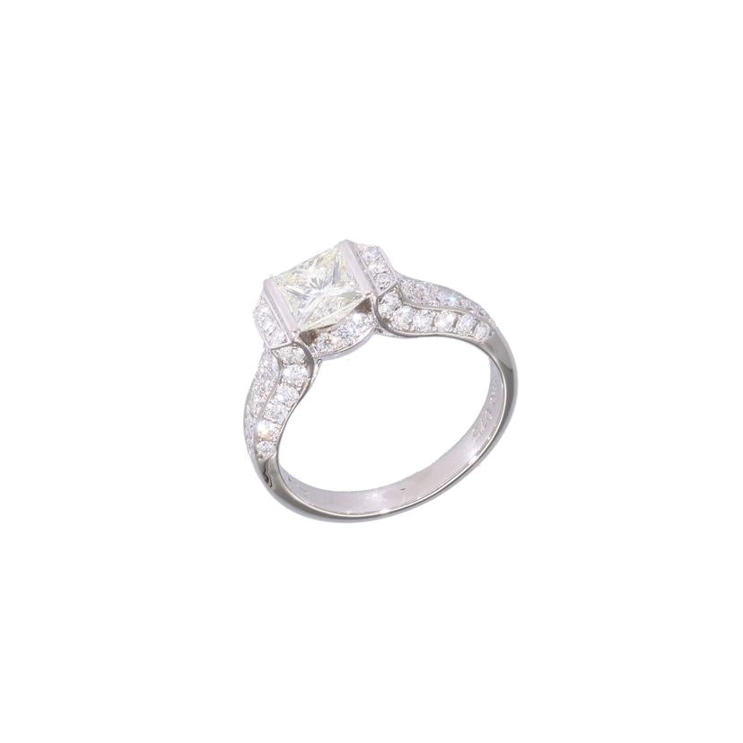 QUEEN ｸｨｰﾝ/◎PT950ダイヤリング1．077／0．75ct//Aランク/59