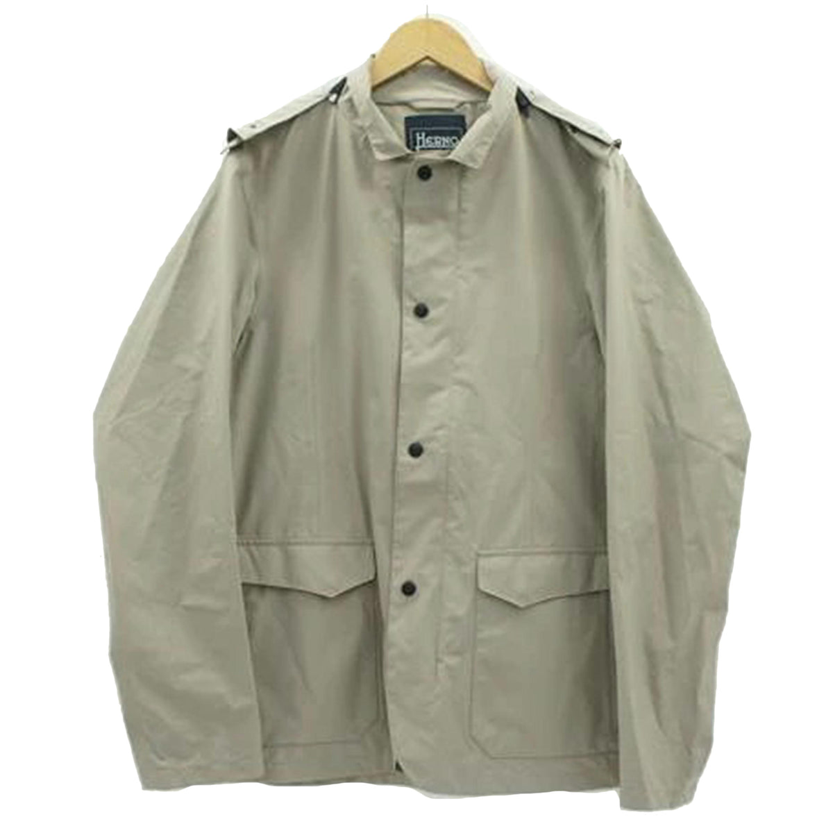 HERNO ヘルノ/ラミナー/ゴアテックス/フーデッドジップジャケット/グレージュ系/GA016UL-11101-8600//Aランク/18