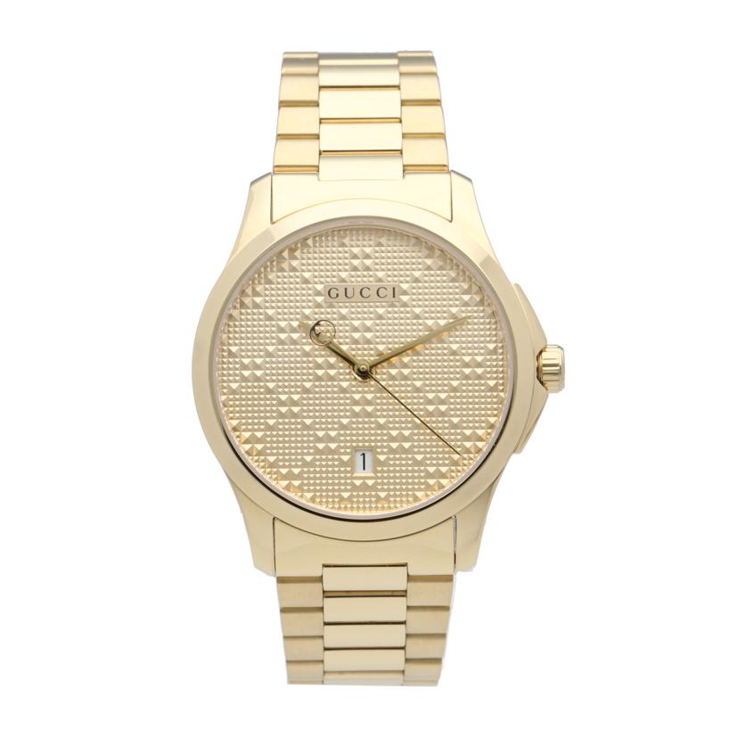 GUCCI グッチ/Gタイムレス　デイト　クォーツ/126.4//167*****/Aランク/81