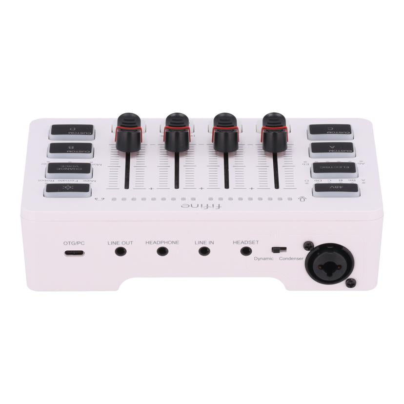 fifine ファイファイン/オーディオミキサー/SC3 AmpliGame //SC3024002/ABランク/65