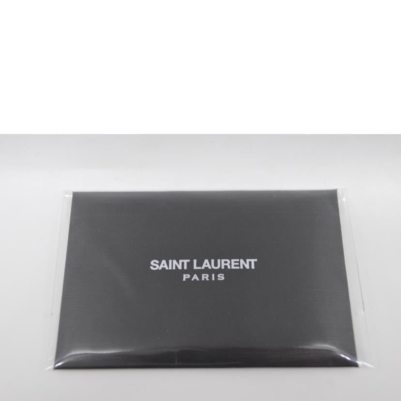 SAINT　LAURENT サンローラン/ルー／モノグラムカーフスキン／ノワール/761554//012*/SAランク/89
