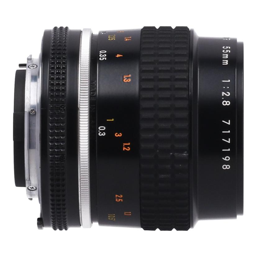 Nikon ニコン　/交換レンズ／マイクロ55mm/Ai Micro-Nikkor 55mm f2.8S//717198/Bランク/42