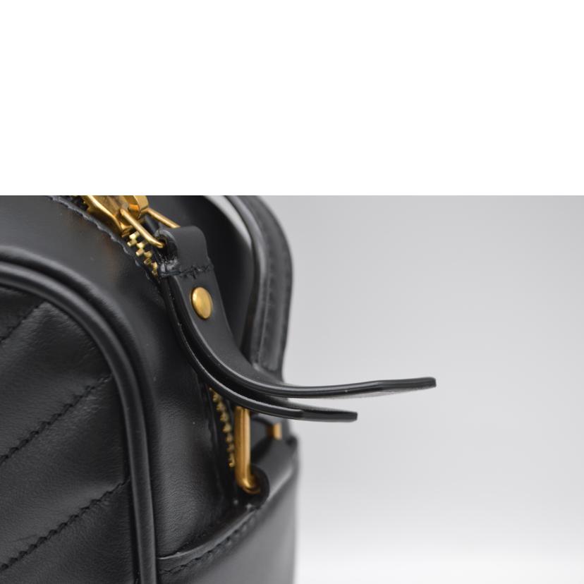 SAINT　LAURENT サンローラン/ルー／モノグラムカーフスキン／ノワール/761554//012*/SAランク/89