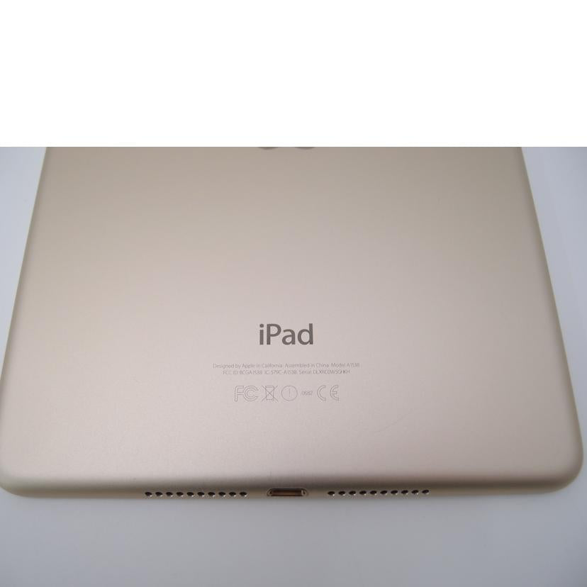 Apple アップル/iPad　mini　4　ゴールド/MK9J2J/A//DLXRC0W5GHKH/BCランク/69