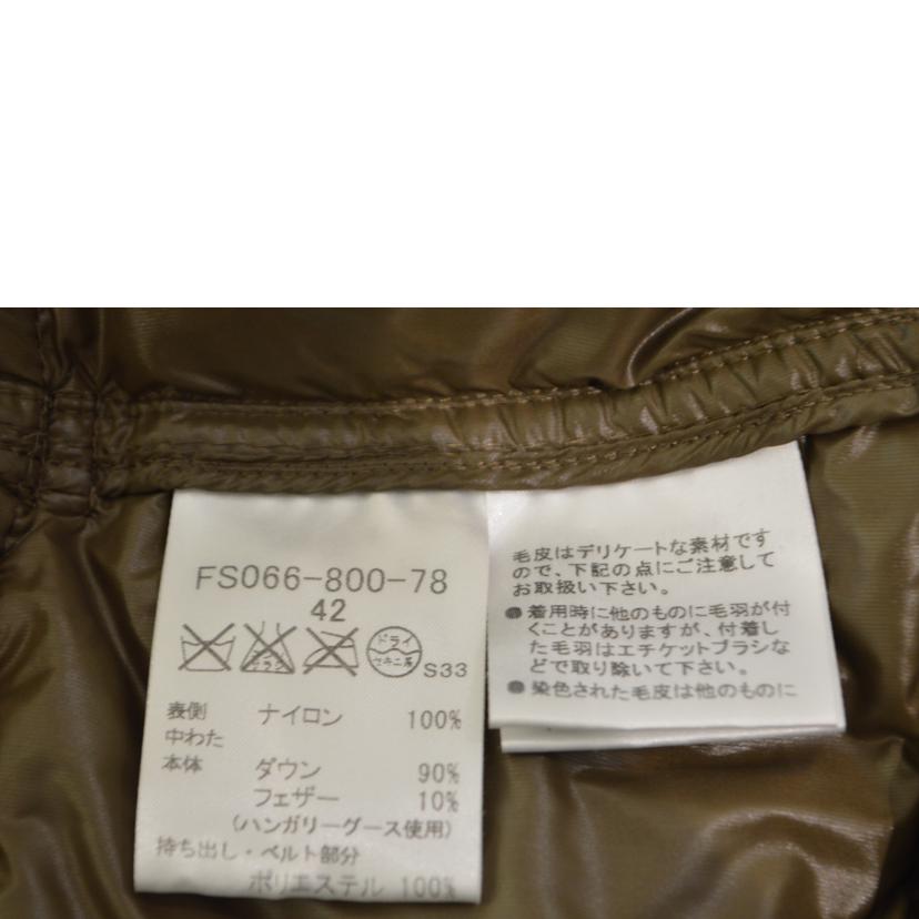 BURBEERY バーバリー/ノバチェックレディースダウンジャケット／XLサイズ（42）/FS066-800-78//Aランク/89