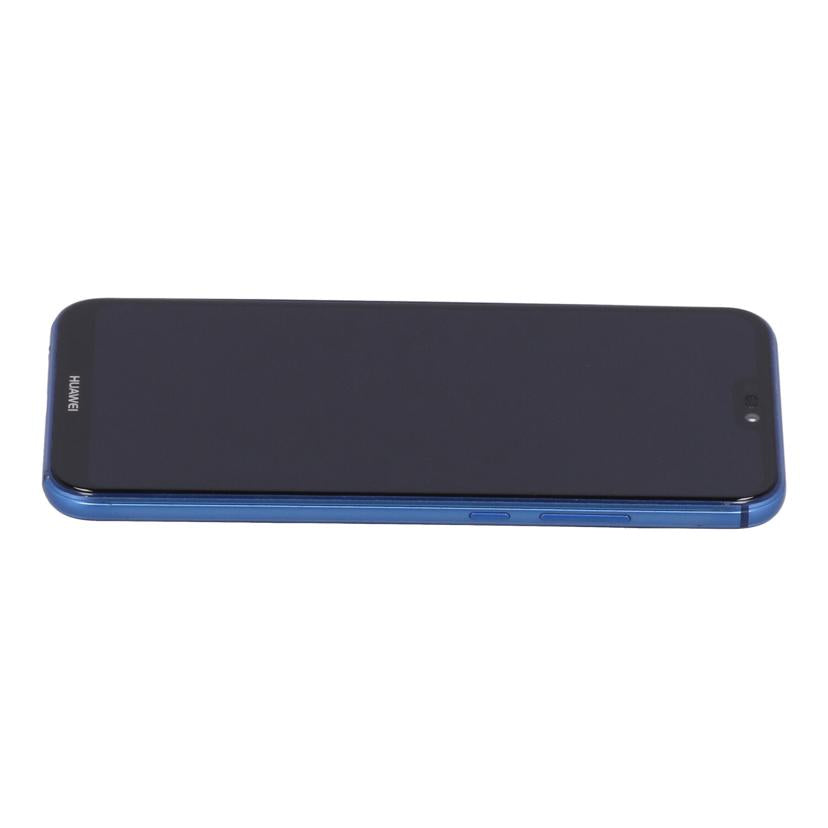 HUAWEI　SoftBank系 ファーウェイ　/スマートフォン／HUAWEI　P20　lite　32GB/ANE-LX2J//CHR7N18928001266/Bランク/71