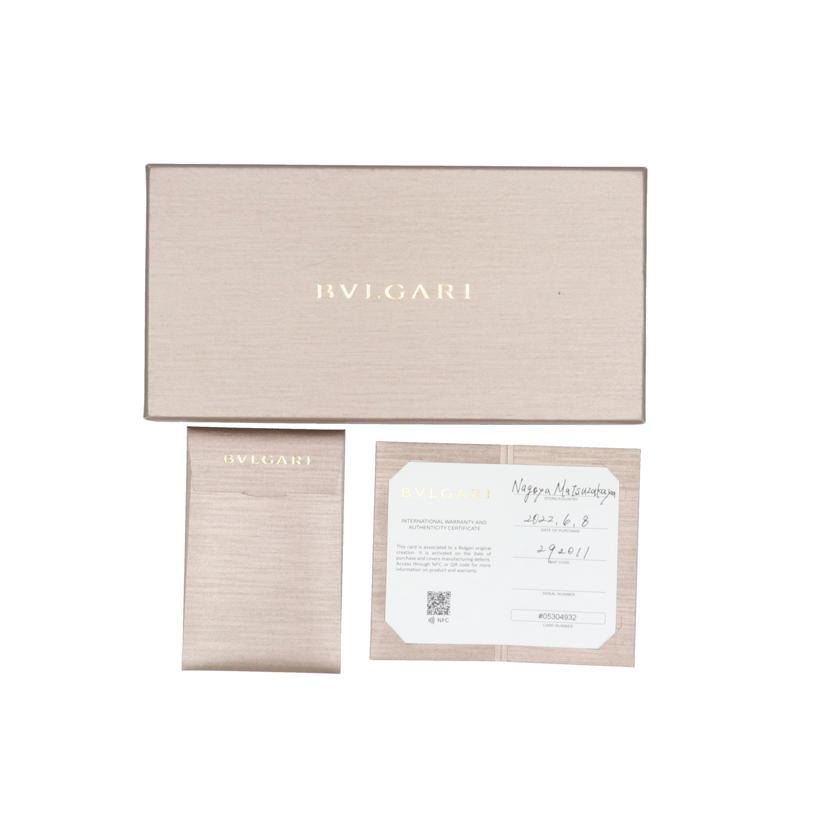 BVLGARI ブルガリ/BVLGARI／サークルロゴ長財布／ピンク//Aランク/75