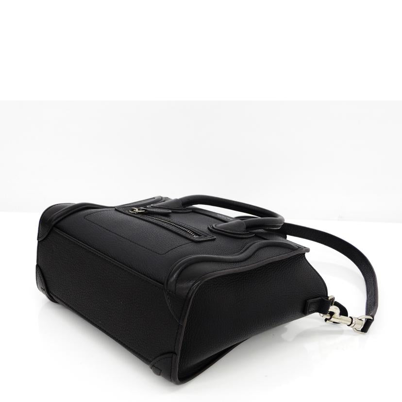 CELINE　 セリーヌ/△ラゲージナノ／マイクロショッパー／ブラック/189243//SAランク/75