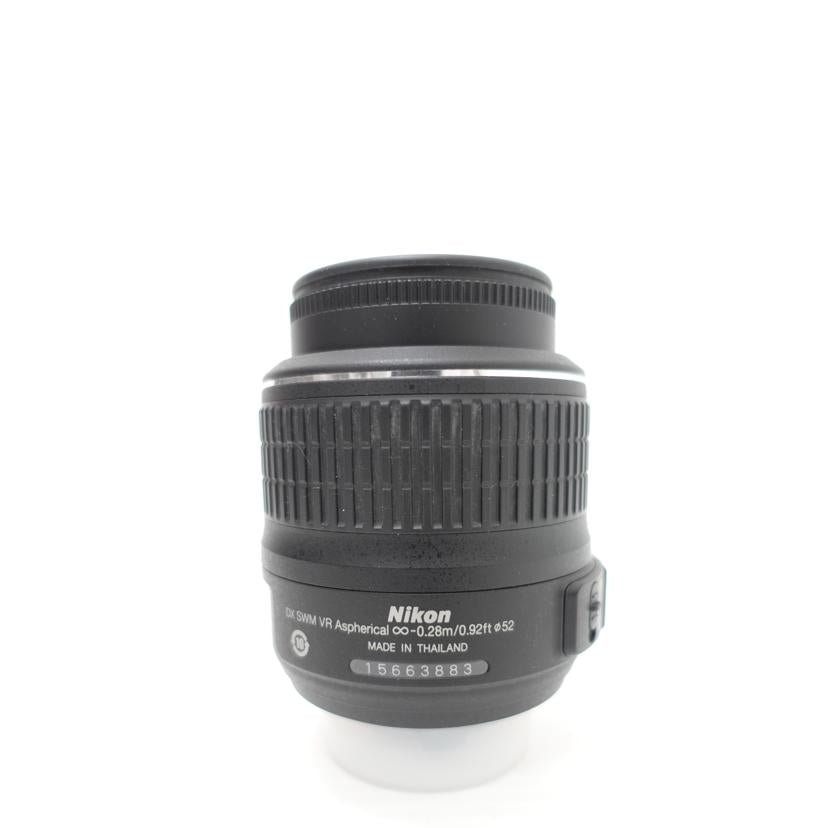 NIKON ニコン/18－55mm標準ズームレンズ/18-55mm3.5-5.6G //15663883/ABランク/88