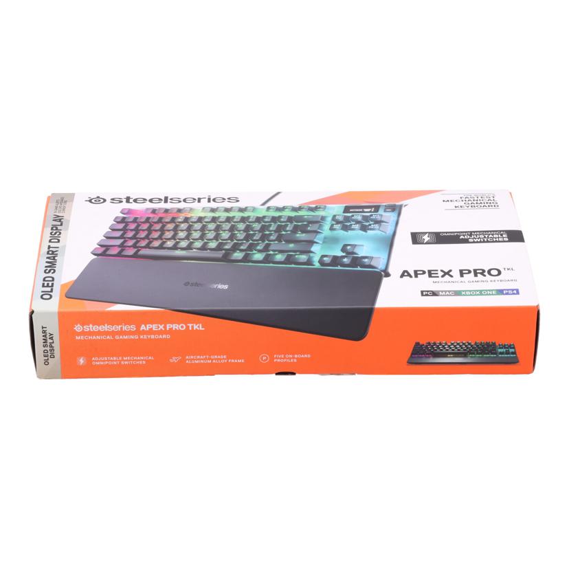 SteelSeries スティールシリーズ　/ゲーミングキーボード／Apex　Pro　TKL　JP/JP 64737//6473737223302200478/ABランク/85