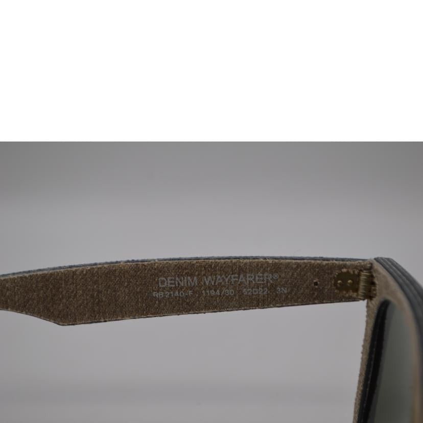 Ray・Ban レイバン/ウェイファーラーデニムサングラス／ブルー/RB2140-F//1194/30 52□22/Bランク/89