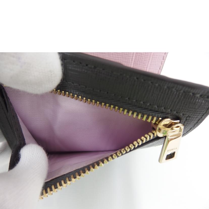 FURLA ﾌﾙﾗ/コンパクト財布／グレージュ/893446//Aランク/82