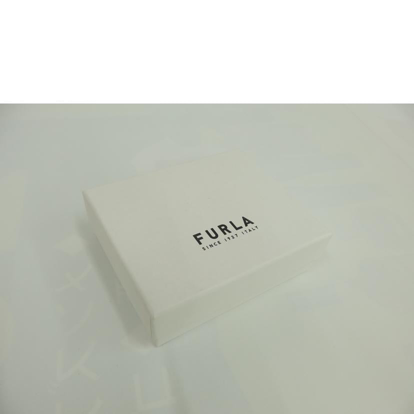 FURLA ﾌﾙﾗ/コンパクト財布／グレージュ/893446//Aランク/82