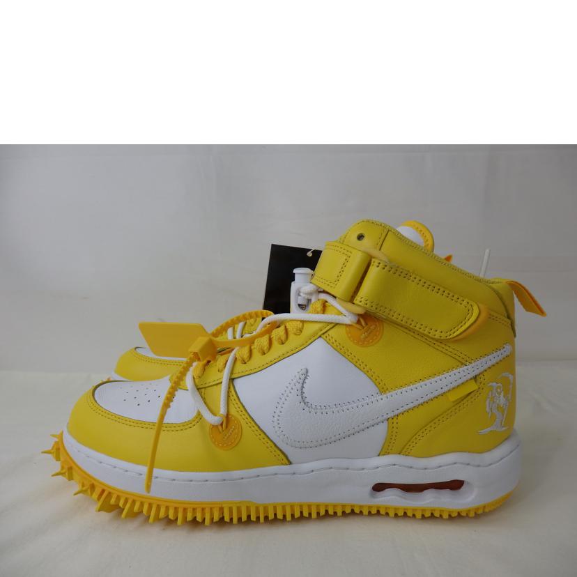 NIKE×OFF　WHITE/AIR　FORCR1　MID　SP　LTHR／29㎝/DR0500-101//SAランク/84