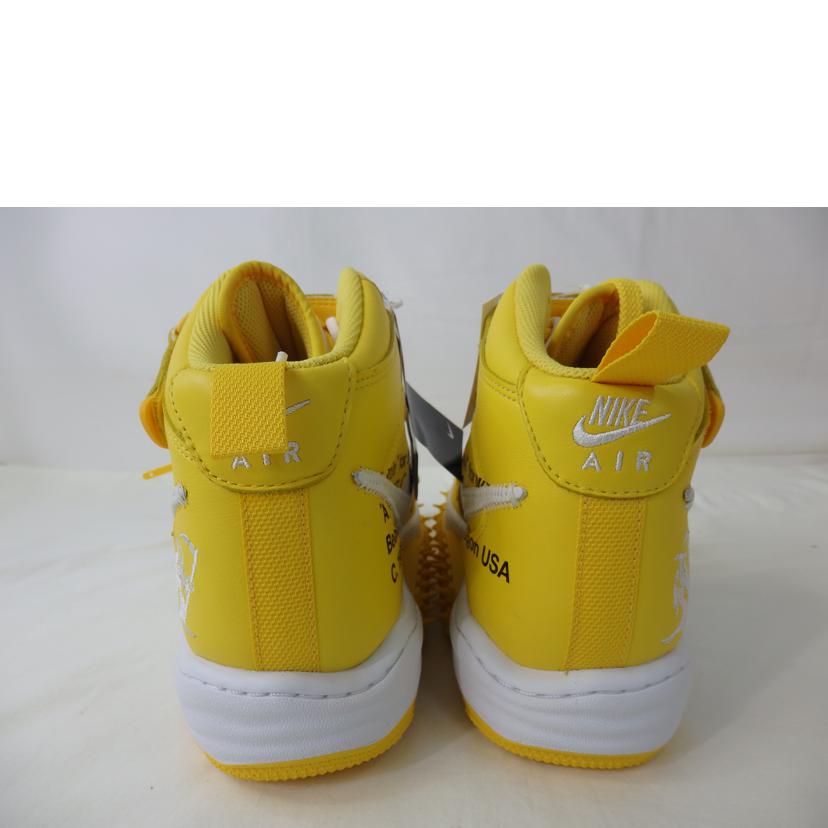 NIKE×OFF　WHITE/AIR　FORCR1　MID　SP　LTHR／29㎝/DR0500-101//SAランク/84