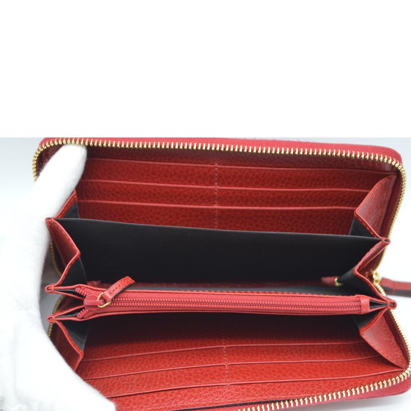 GUCCI グッチ/GGマーモントラウンドファスナー長財布/456117//095*/Aランク/89