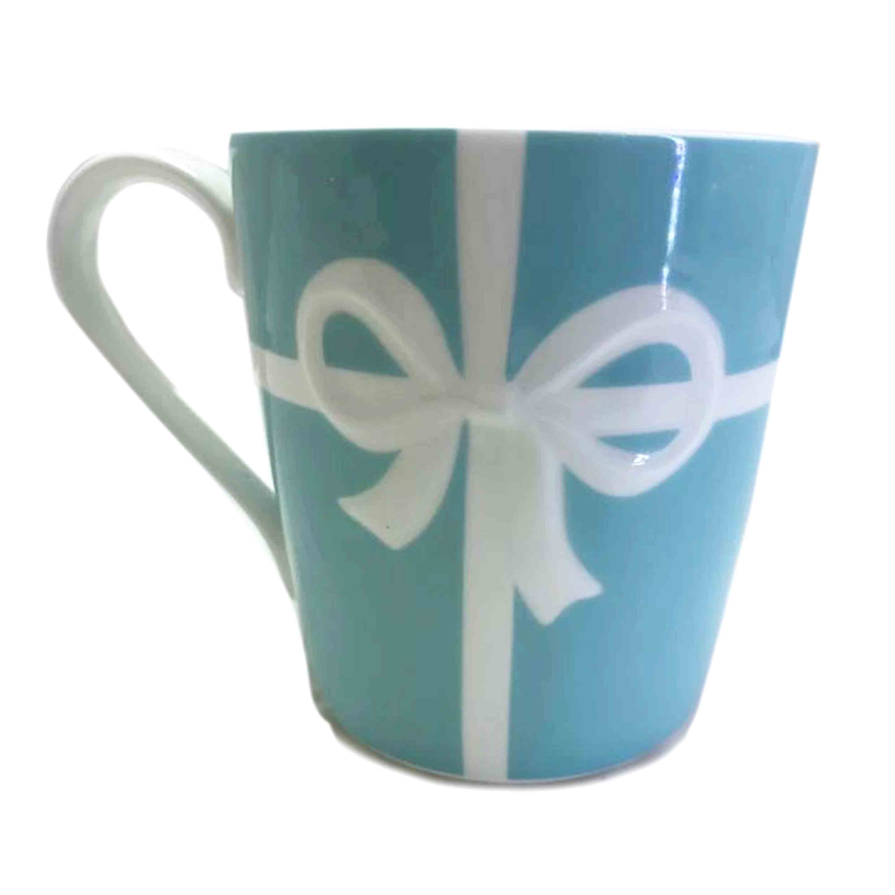 Tiffany＆Co． ティファニー/ブルーボックスリボン　マグカップ//ABランク/51