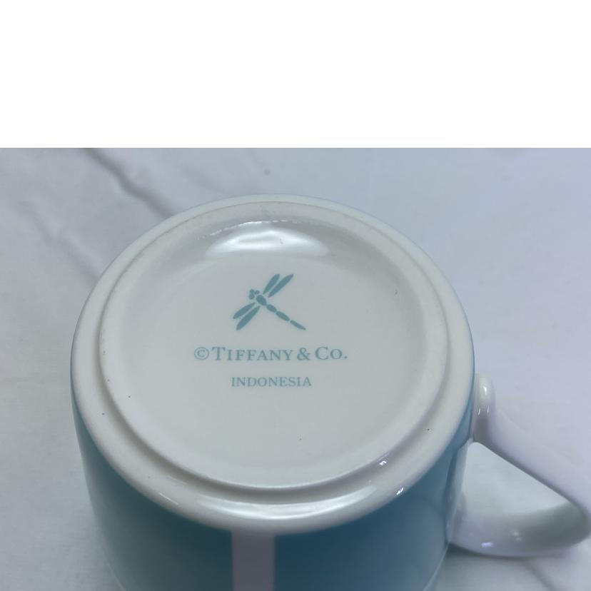 Tiffany＆Co． ティファニー/ブルーボックスリボン　マグカップ//ABランク/51