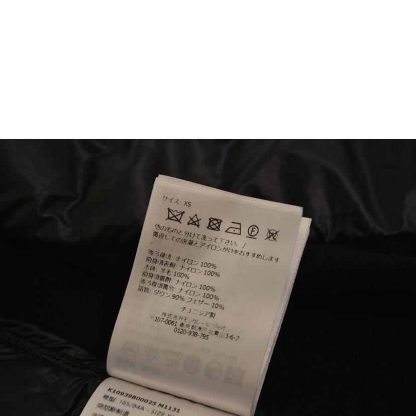 MONCLER　 モンクレール/CARDIGAN　TRICOTジップジャケット／XS/K10939B00025//C-TIND-24-22592/Sランク/89