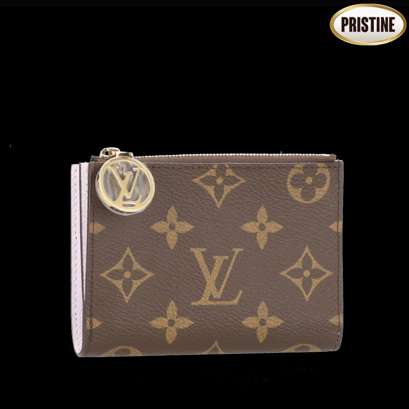 LOUIS VUITTONルイヴィトン/☆ポルトフォイユ・リサ／ミスティライラック/M25691//RFI*/SAランク/75