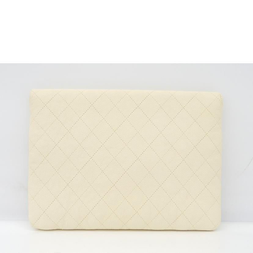 CHANEL シャネル/△キャビアスキンマトラッセフラップクラッチ　//253*****/Aランク/75