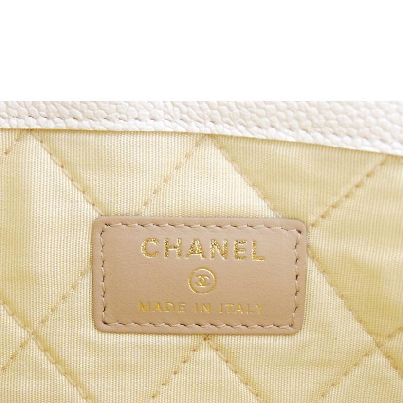 CHANEL シャネル/△キャビアスキンマトラッセフラップクラッチ　//253*****/Aランク/75