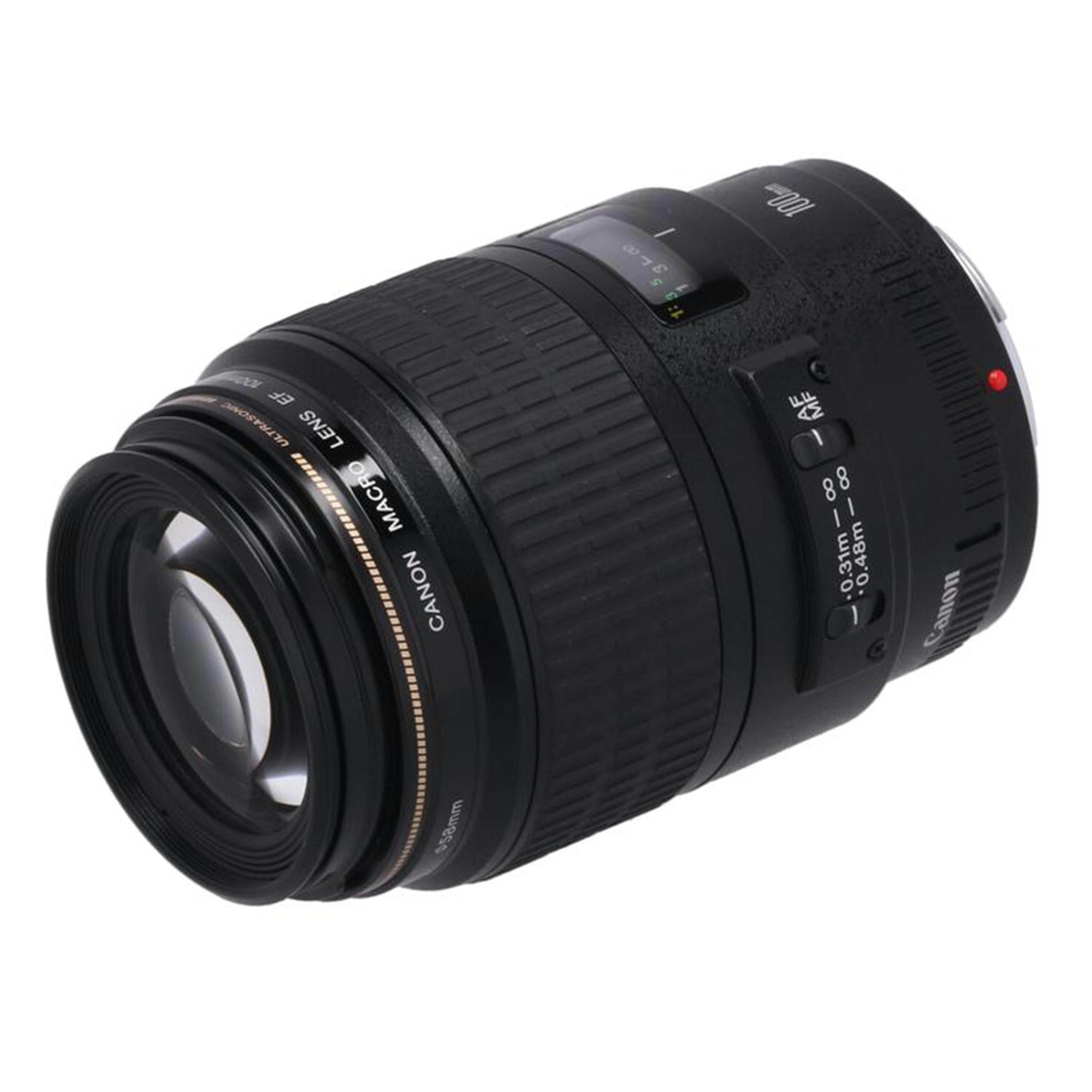 Canon キヤノン　/交換レンズ／100mmマクロ/EF100mm F2.8 ﾏｸﾛ USM//76001191/Bランク/82